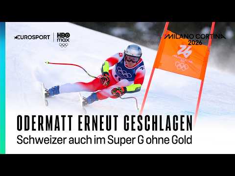 Odermatt verpasst Gold erneut | Olympia 2026 Milano Cortina | Ski Alpin Super G | Männer
