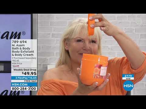 M. Asam Bath   Body Happy Orange Supersize Body Exfolian...