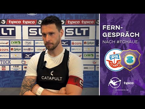 Ryan Malone after the game in Rostock