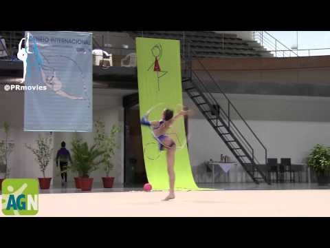 Natela Bolataeva - Volgograd (RUS) - Arco (Hoop) - Final Junior - AGN Cup 2013