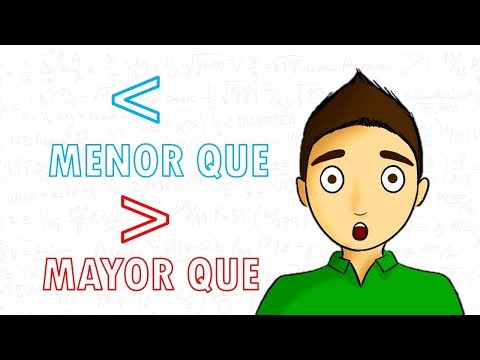 Simbolo De Mayor Y Menor