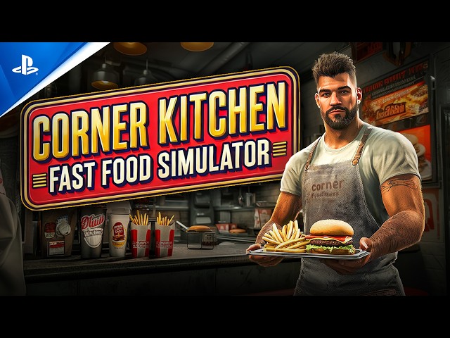 Video - Corner Kitchen Fast Food Simulator (PS5)