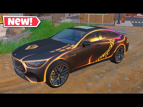 NEW MERCEDES-AMG GT 63 Bundle Gameplay In Fortnite!
