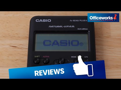 Casio fx 82AU PLUS II 2nd Edition Scientific Calculator Overview
