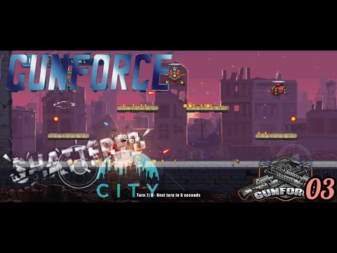 Gun Force Chapter 3: Chattered City Full Mission Gameplay 🔫🔥 Intense Urban Combat