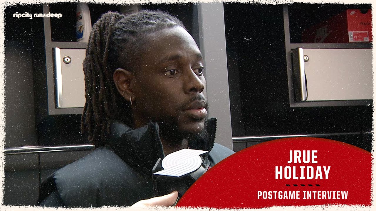 Jrue Holiday Discusses Loss To Raptors, First Quarter Woes