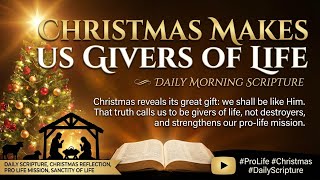 PFL-Christmas Makes Us Givers of Life