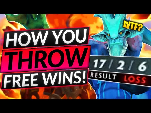 MOST INSANE COMEBACK - What We Can All Learn About Throwing - Dota 2 Tips Guide