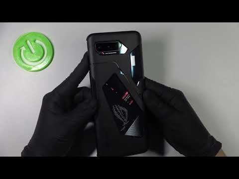 Checking Color with case of phone AsusROG Phone 5s / Black Color Presentation of AsusROG Phone 5s