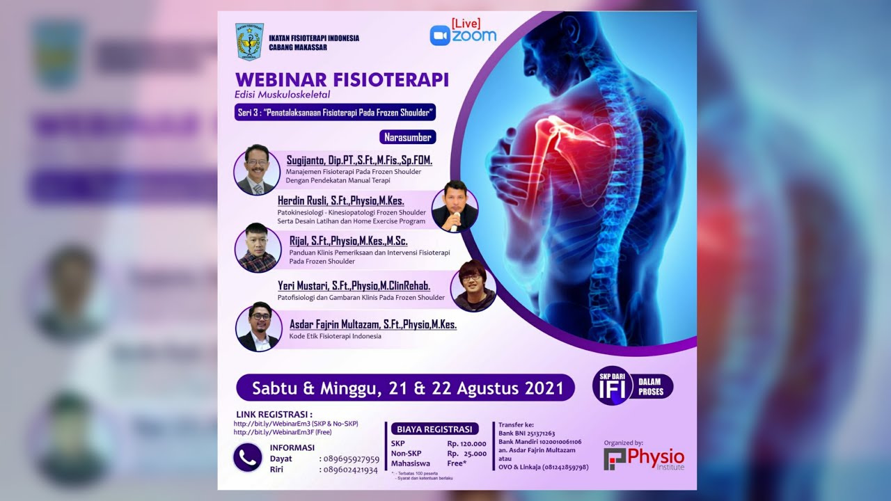 [Part 2] Webinar Fisioterapi Seri Ke-3: 