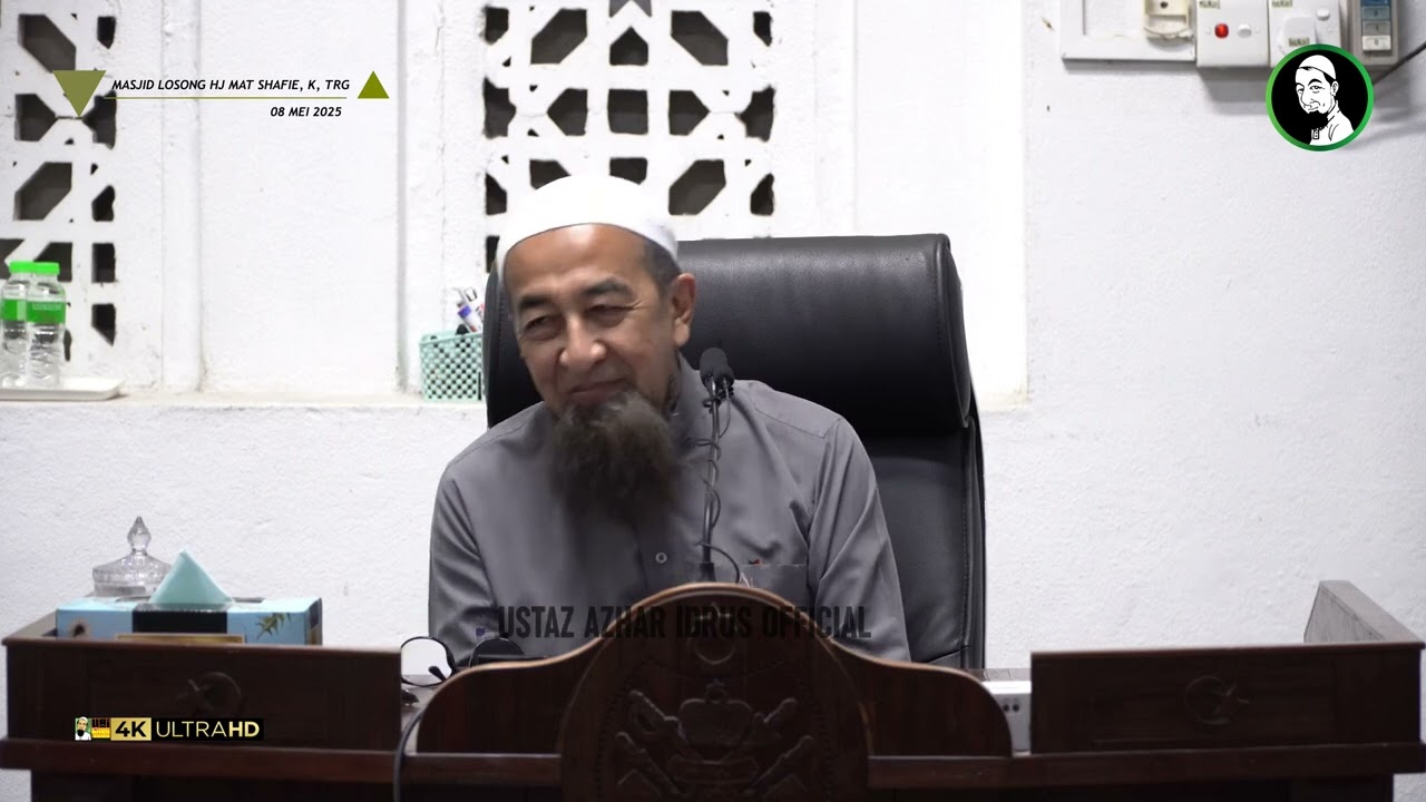🟡 Koleksi Kuliah Ustaz Azhar Idrus | Masjid Losong Hj Mat Shafie, Kuala Terengganu | 4K