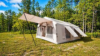 XXL Inflatable Tent Camping In Alabama !! | Zonkoo Draco