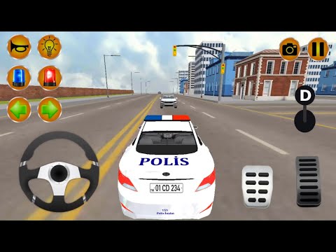 Gerçek Polis Arabası Oyunu - Real Police Car Driving Simulator - Araba Oyunu İzle - Android Gameplay