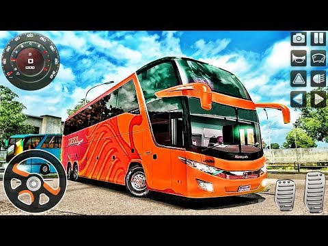 Coach Bus Hill Driving - Mobile Bus Offroad Drive Simulator 2019 - Android GamePlay