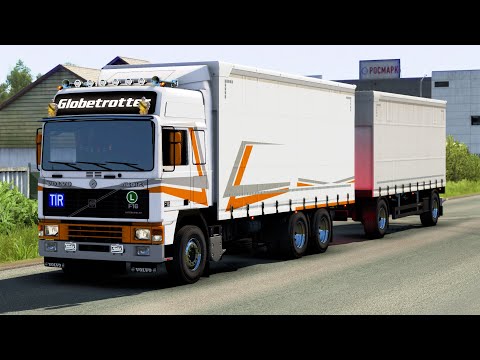 ETS2 1.38 | Volvo F12 - F16 Rigid & Trailer | MOD!