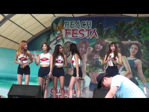 [1080p] 150816 EXID - Present Time @ California Beach 4/7