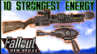 10 STRONGEST ENERGY WEAPONS in Fallout: New Vegas - Caedo