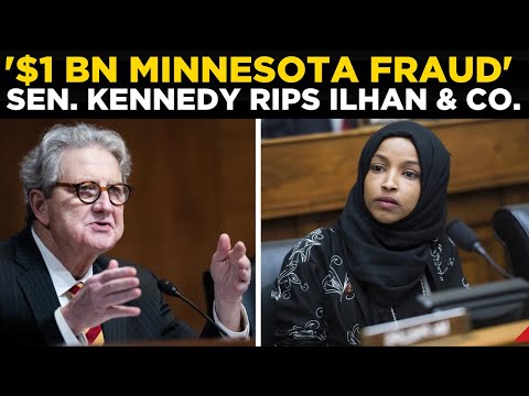 LIVE: Sen. Kennedy Slams Alleged Minnesota Fraud, Targets Ilhan Omar | US NEWS