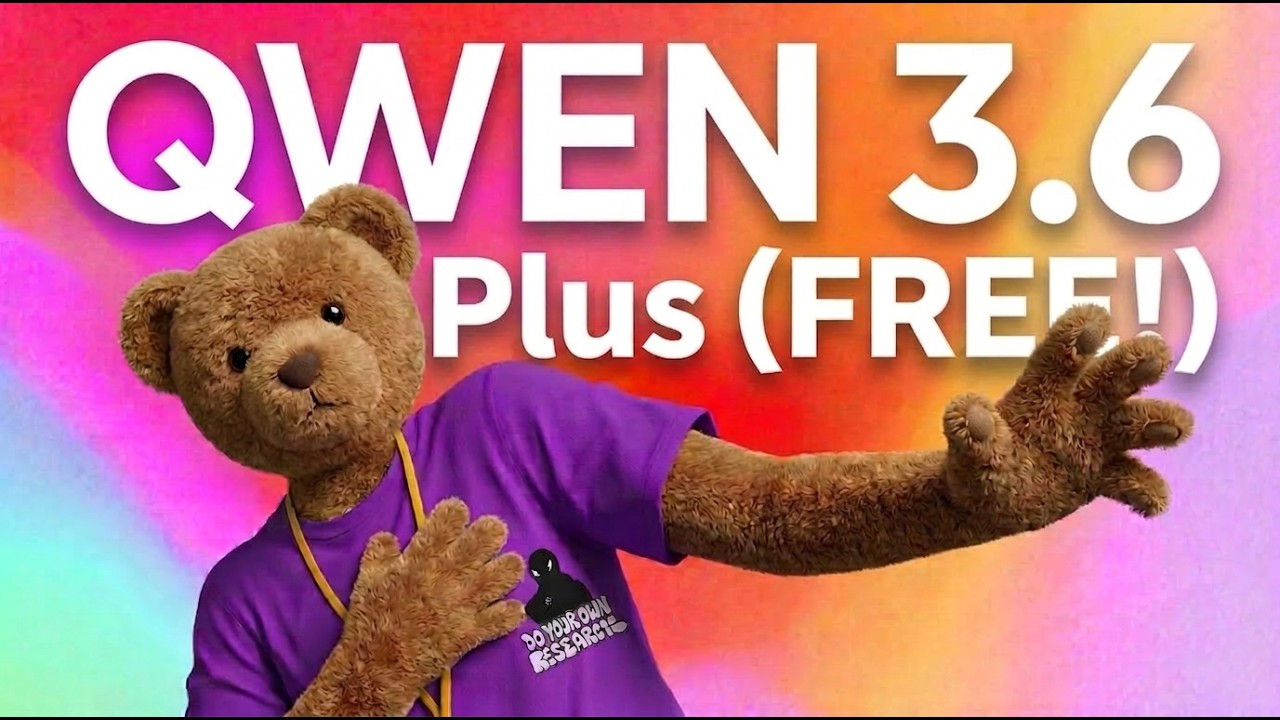 Use New QWEN 3.6 Pro (FREE)! Thumbnail