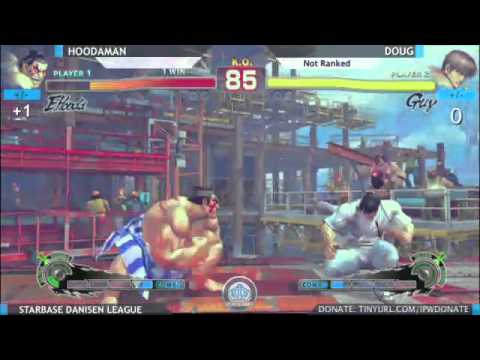 Hoodaman (HO) & RJ (IB) vs Richard (FE) & Doug (GUY) - Starbase Arcade