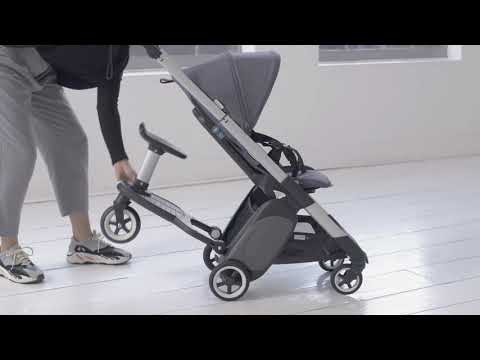 Bugaboo comfort wheeled Board plus Black Ratu kāpslis (pakāpiens)