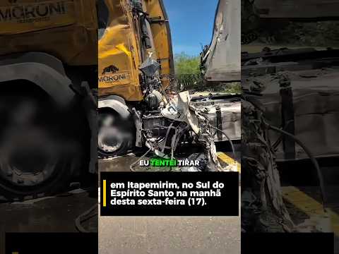 Em Itapemirim, no sul do espírito santo, na manhã da sexta feira dia (17)🚨⚠️#acidente #viral #fyp