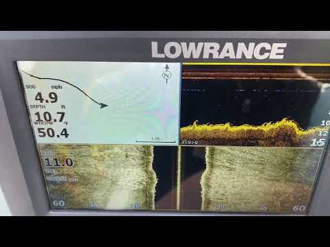 Lowrance Hook Reveal 7x Tripleshot at work!