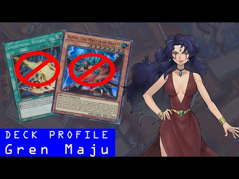 2nd Place UNDEFEATED Gren Maju Deck Profile