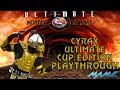 Ultimate Mortal Kombat 3 Cyrax Ultimate Cup Edition Playthrough MAME 1080p 60fps
