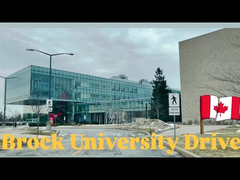Brock University Campus / Driving Tour 2025