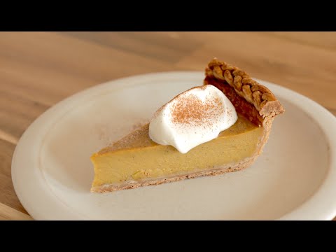 Pumpkin pie | Braided pie crust