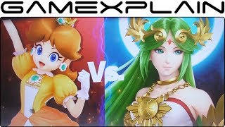 Super Smash Bros. Ultimate 1 vs 1 - Daisy vs. Palutena on Umbra Clock Tower Gameplay