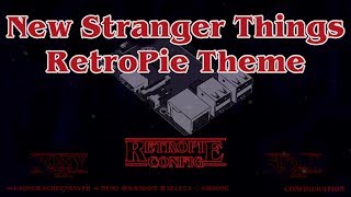 Stranger Things RetroPie Theme For Emulationstation