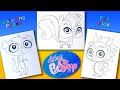 Littlest Pet Shop Characters Part 1 Coloring Pages For Kids Learn Draw With Littlest Pet Shop