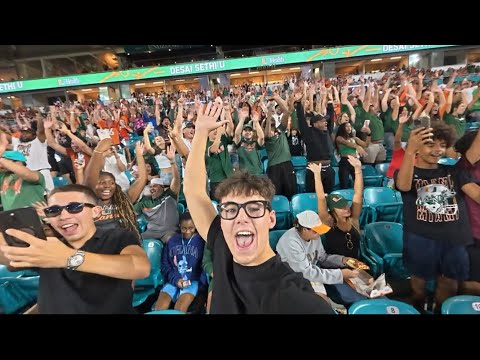 Brit goes to American football match | Miami