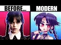 IF WEDNESDAY CHARACTERS WERE MODERN