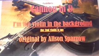 Pachelbel's Canon in D - two violins