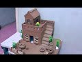 DIY How To Make Polymer Clay Miniature House Kitchen Set Bullock Cart Hand Pump Tree Village