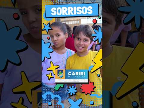 Dia das Crianças 2026 | Homenagem da Prefeitura de Cariri do Tocantins - TO