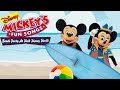 Mickey S Fun Songs Beach Party At Walt Disney World VHS 1995