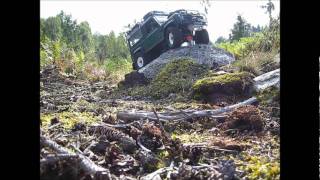 preview picture of video 'Dansk RC Land-Rover klub -  Svensk Safari 1'
