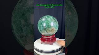 Quả Cầu Phong Thủy Đá Fluorite Tự Nhiên Xanh Lục Size Lớn 24,5kg- 24,5cm