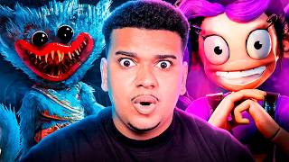 joguei POPPY PLAYTIME PELA PRIMEIRA VEZ NA VIDA com a ajuda dos meus inscritos...