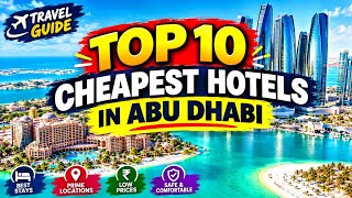 Abu Dhabi Hotels | 10 Cheapest hotels in Abu Dhabi | Hotels near Abu Dhabi Inter