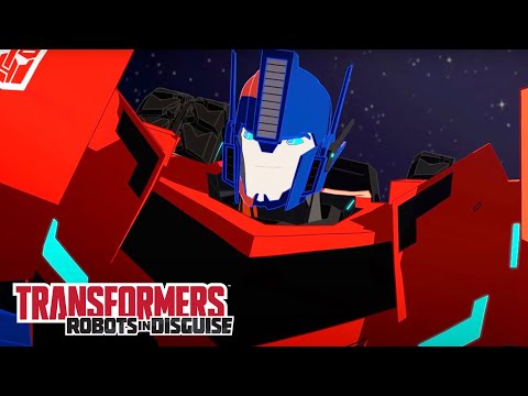 Transformers: Robots in Disguise | Optimus on the Scene | COMPILATION | Transformers Official