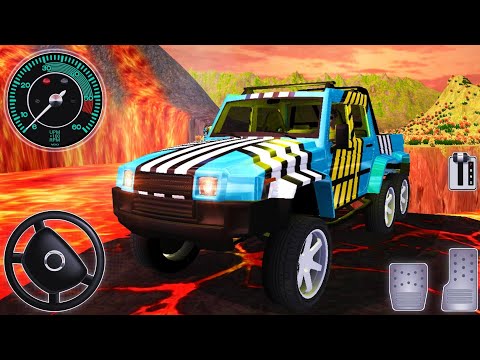 Offroad Truck Simulator 3D - 6×6 Offroad Jeep Drive #2 - Android Gameplay