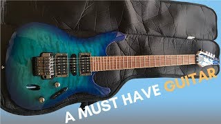 Video thumbnail for Ibanez S670QM and accessories by Music in Amharic