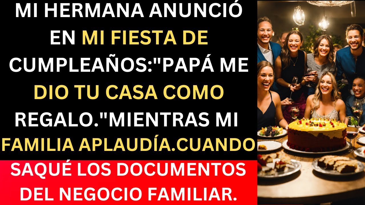 MI FAMILIA ME DIO UN REGALO DE CUMPLEAÑOS CRUEL: LE DIERON MI CASA A MI HERMANA, ASÍ QUE YO ME QUEDÉ
