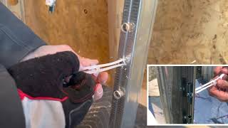 How to wall Mount Pipe Shelving bracket on metal stud walls that can hold 100lbs