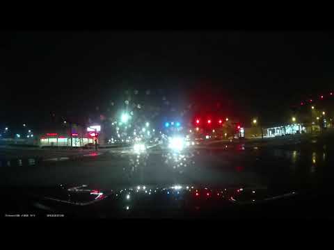 Running a red light in an ice storm [Wichita, Ks]
